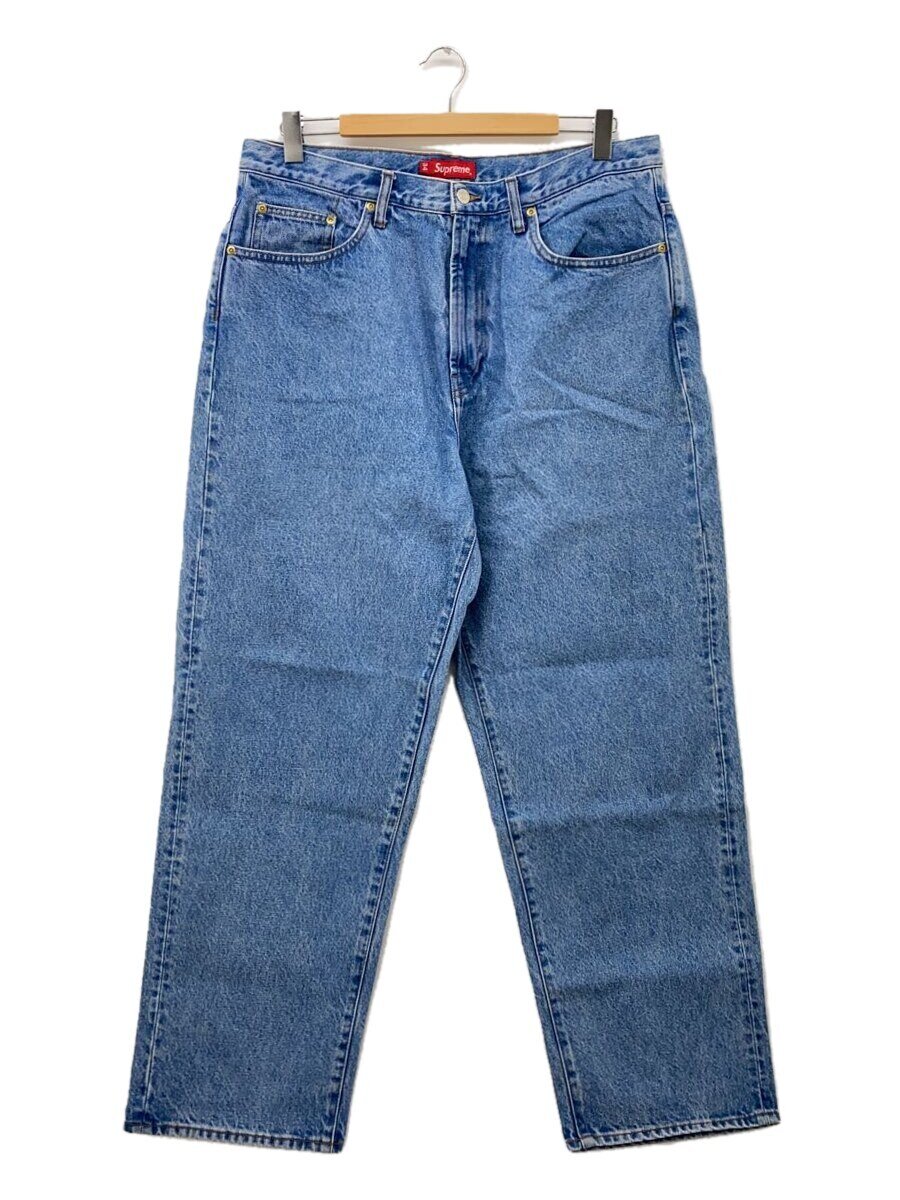 【中古】Supreme◆Baggy Jeans/ボトム/34/デニム/IDG【メンズウェア】