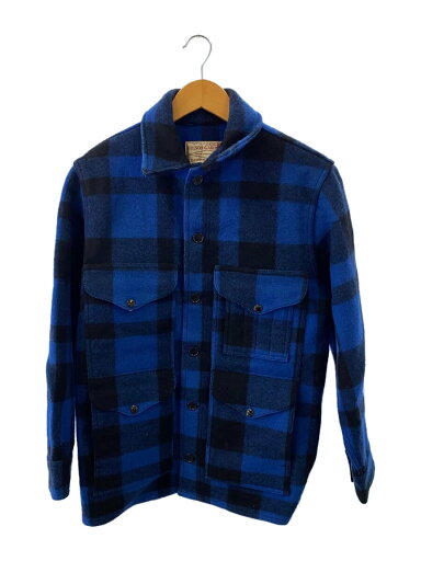 【中古】FILSON◆カバーオール/36/ウール/BLU/マッキーノクルーザージャケット/LOT:110【メンズウェア】 【中古】FILSON◆カバーオール/36/ウール/BLU/マッキーノクルーザージャケット/LOT:110【メンズウェア】