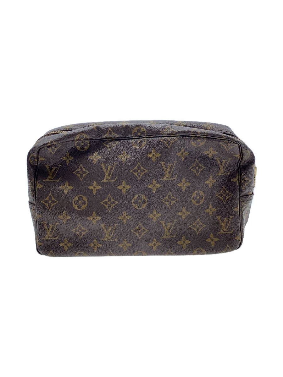 LOUIS VUITTON - 【中古】LOUIS VUITTON◆クラッチバッグ/PVC/BRW/M47522【バッグ】