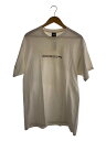 【中古】STUSSY◆Tシャツ/L/コットン/WHT/黄ばみあり【メンズウェア】(4)
