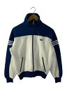 【中古】adidas◆ジャージ/2/ポリエステル/WHT【レディースウェア】
