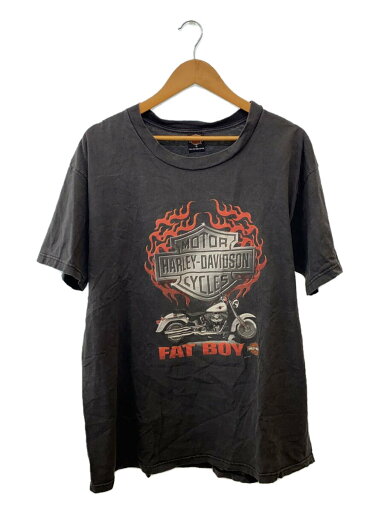 【中古】HARLEY DAVIDSON◆Tシャツ/XL/コットン/GRY【メンズウェア】 【中古】HARLEY DAVIDSON◆Tシャツ/XL/コットン/GRY【メンズウェア】