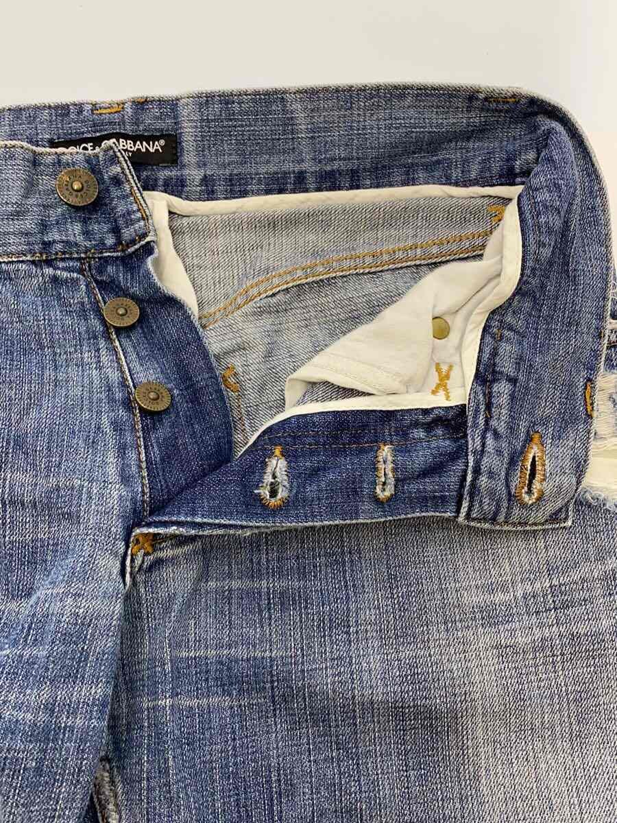 【中古】DOLCE&GABBANA◆ストレートパンツ/44/コットン/IDG/ZDP72//【メンズウェア】