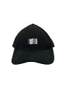 【中古】yohji yamamoto POUR HOMME◆キャップ/--/ウール/BLK/メンズ/HN-H86-863【服飾雑貨他】(4)