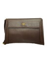 【中古】mila schon◆セカンドバッグ/フェイクレザー/BRW【バッグ】