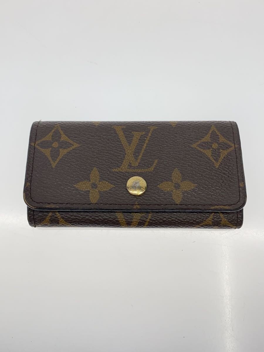 【ブランド】LOUIS VUITTON 【ブランドカナ】ルイヴィトン 【型番】M69517 【程度】B 【サイズ】 【メインカラー】ブラウン 【素材・生地】その他 【キーワード】　　　/ 2025/08/27 セカンドストリート東習志野店【3600】【中古】LOUIS VUITTON◆ミュルティクレ4_モノグラム・キャンバス_BRW/--/BRW ブランド LOUIS VUITTON 型番 M69517 カラー ブラウン 柄 総柄 素材・生地 その他>色・素材について サイズ >サイズ表示について 実寸（cm） 【ウォレット】 縦：5.5 / 横：10.5 / 厚み：1.5 【その他】 その他サイズ：/ 商品は　セカンドストリート東習志野店の店頭にて販売しております。商品に関するお問合わせは、お電話(TEL:047-455-6320)にて、問合わせ番号：2336004452988をお伝えください。 配送方法やお支払い方法に関するお問い合わせは、サポートセンターまでご連絡をお願いします。 ※お電話の対応は営業時間内のみとなります。お問い合わせフォームでお問い合わせの際はご注文番号をご記入下さい