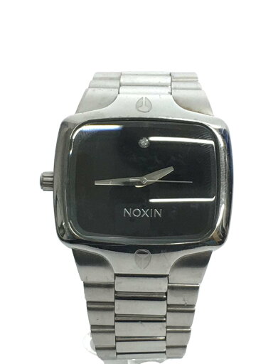 【中古】NIXON◆クォーツ腕時計/アナログ/ステンレス/BLK/SLV/A140-000//【服飾雑貨他】 【中古】NIXON◆クォーツ腕時計/アナログ/ステンレス/BLK/SLV/A140-000//【服飾雑貨他】