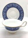 【中古】WEDGWOOD◆カップ&ソーサー/WHT【キッチン用品】