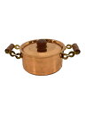 【中古】ROYAL◆両手鍋/容量:2.4L/サイズ:18cm/純銅鍋/COPPER-WERE/ロイヤル/5002【キッチン用品】