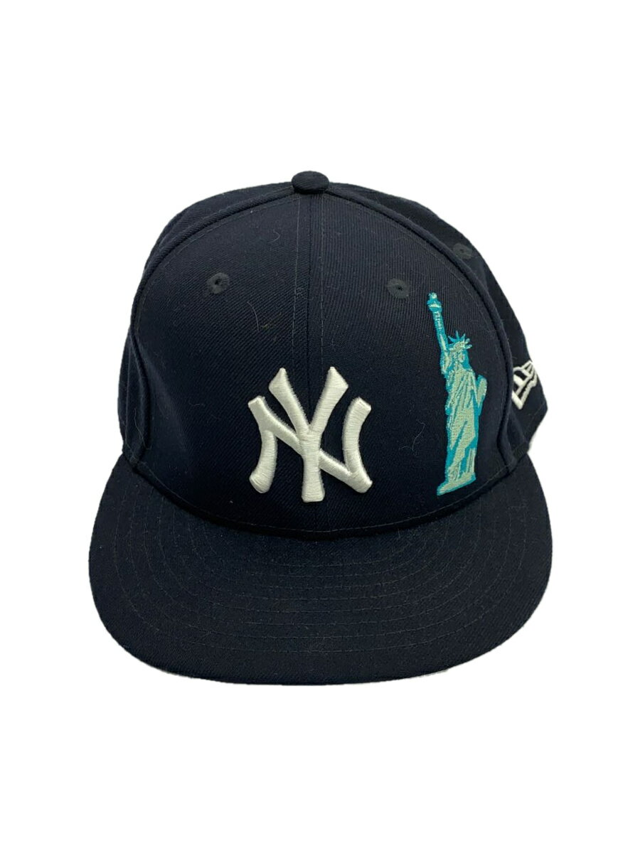 【中古】NEW ERA◆キャップ/7 1/2/ポリ