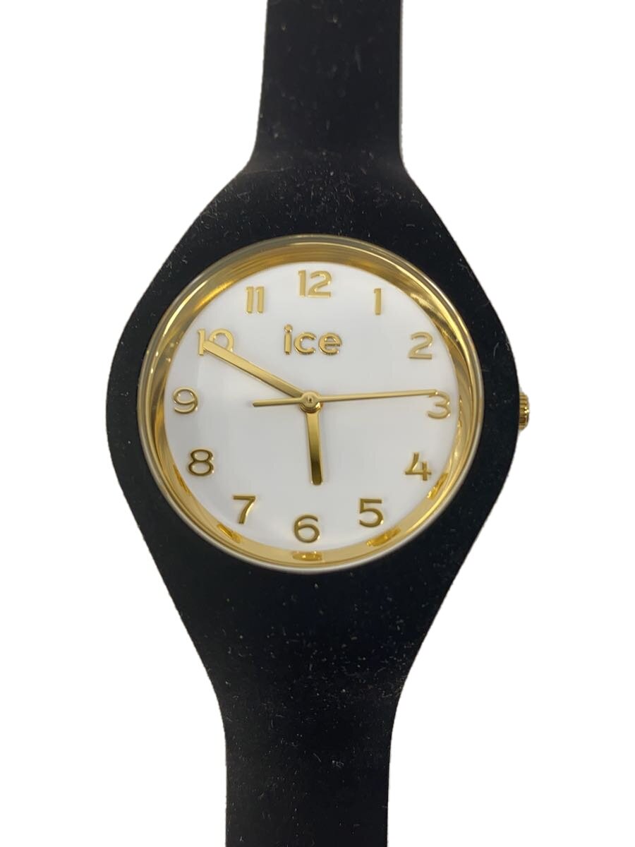 Other - 【中古】ice watch◆クォーツ腕時計/アナログ/--/WHT/BLK/022585//【服飾雑貨他】