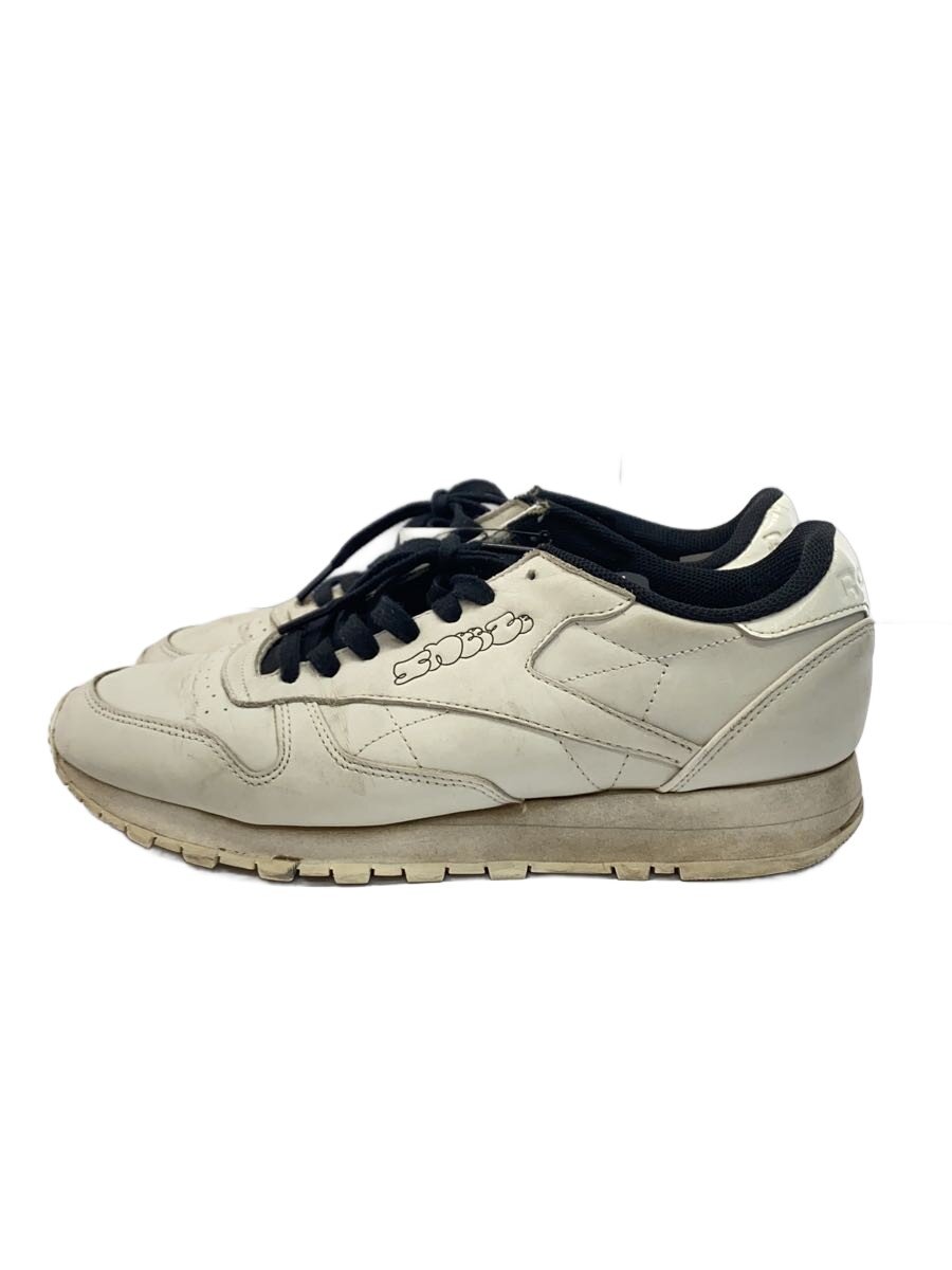 Reebok◆CLASSIC LEATHER SNEEZE ftwr/27cm/WHT/レザー/IE9215