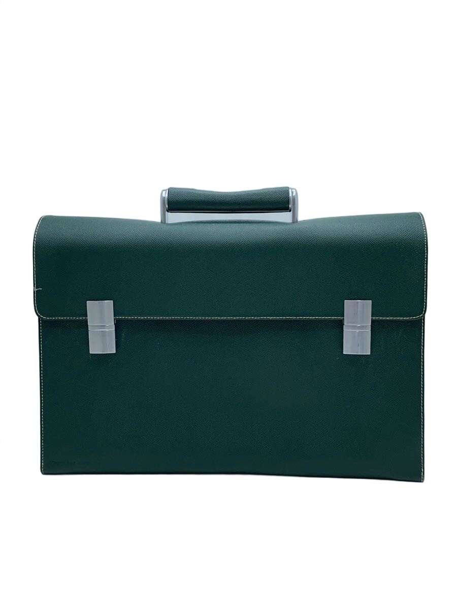 【ブランド】Porsche Design 【ブランドカナ】ポルシェデザイン 【型番】 【程度】B 【サイズ】 【メインカラー】グリーン 【素材・生地】レザー 【キーワード】　　 2026/03/23 セカンドストリート羽曳野尺度店【4982】【中古】Porsche Design◆ブリーフケース/レザー/GRN ブランド Porsche Design 型番 カラー グリーン 柄 無地 素材・生地 レザー>色・素材について サイズ >サイズ表示について 実寸（cm） 【バッグ】 マチ：9 / 高さ：31 / 幅：43 / 持ち手：23 【その他】 その他サイズ：/ 商品は　セカンドストリート羽曳野尺度店の店頭にて販売しております。商品に関するお問合わせは、お電話(TEL:072-979-4691)にて、問合わせ番号：2320243553063をお伝えください。 配送方法やお支払い方法に関するお問い合わせは、サポートセンターまでご連絡をお願いします。 ※お電話の対応は営業時間内のみとなります。お問い合わせフォームでお問い合わせの際はご注文番号をご記入下さい この商品に関する出品店舗からのコメント 表面所々に汚れが見られ、角擦れもございますが、全体的には使用感の少ないお品物でございます。※ 店頭でも同時販売している為、掲載時と状態が異なる場合がございます。予めご了承下さい。商品の詳しい状態やご不明な点等ございましたら、どうぞお気軽に販売店舗までお問い合わせ下さい。