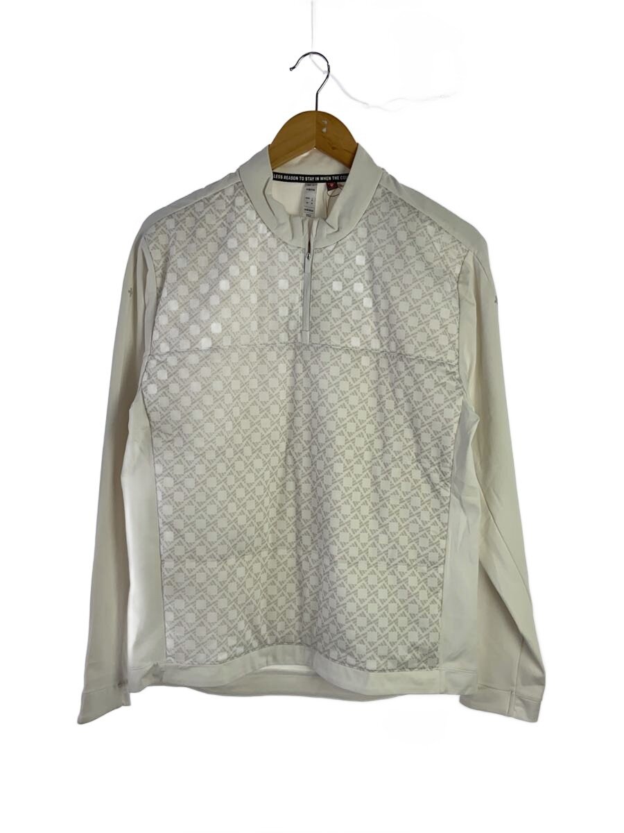 运动, 户外 - 【中古】adidas◆スポーツウェアー/M/WHT【スポーツ】