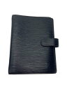 【中古】LOUIS VUITTON◆アジェンダMM_エピ_NVY/レザー/BLK/メンズ【服飾雑貨他】(3)