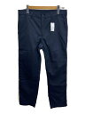 【中古】COMME des GARCONS HOMME◆15年製/ウール ストレートパンツ/ボトム/M/ウール/NVY/無地/HP-P103【メンズウェア】