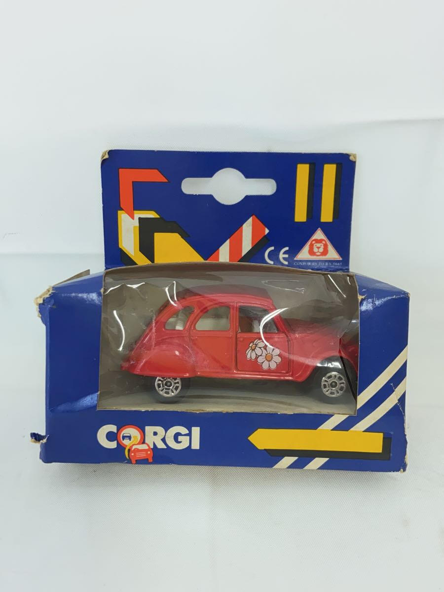 【中古】Corgi◆ミニカー/RED/CITROEN 2CV/1989【ホビー】