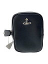 【中古】Vivienne Westwood◆ポーチ/--/BLK/無地【バッグ】