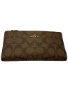 【中古】COACH◆長財布/レザー/BRW/総柄/レディース/C8329【服飾雑貨他】(4)