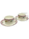 【中古】TIFFANY&Co.◆カップ&ソーサー/2点セット/WHT【キッチン用品】