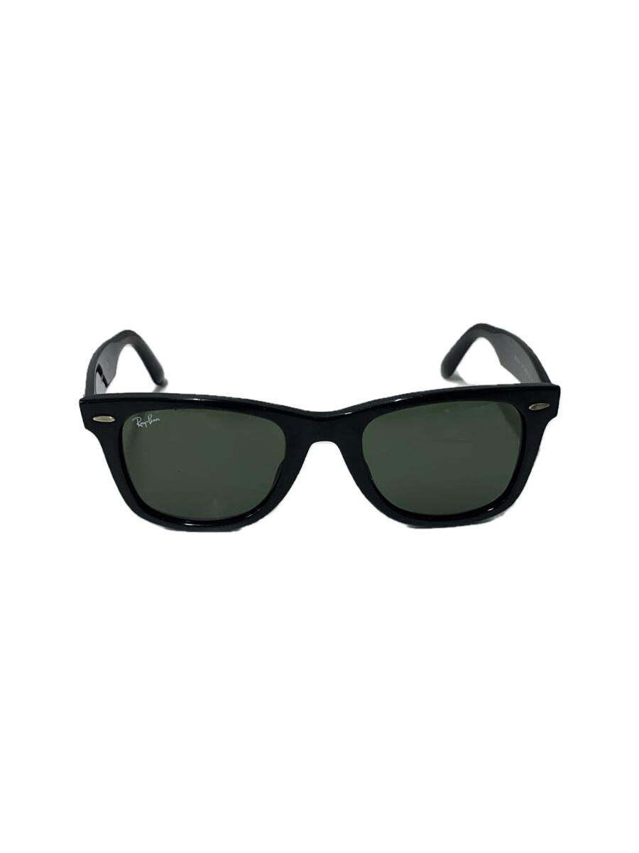 【中古】Ray-Ban◆サングラス/ウェリントン/プラスチック/BLK/メンズ/rb-2140-f【服飾雑貨他】