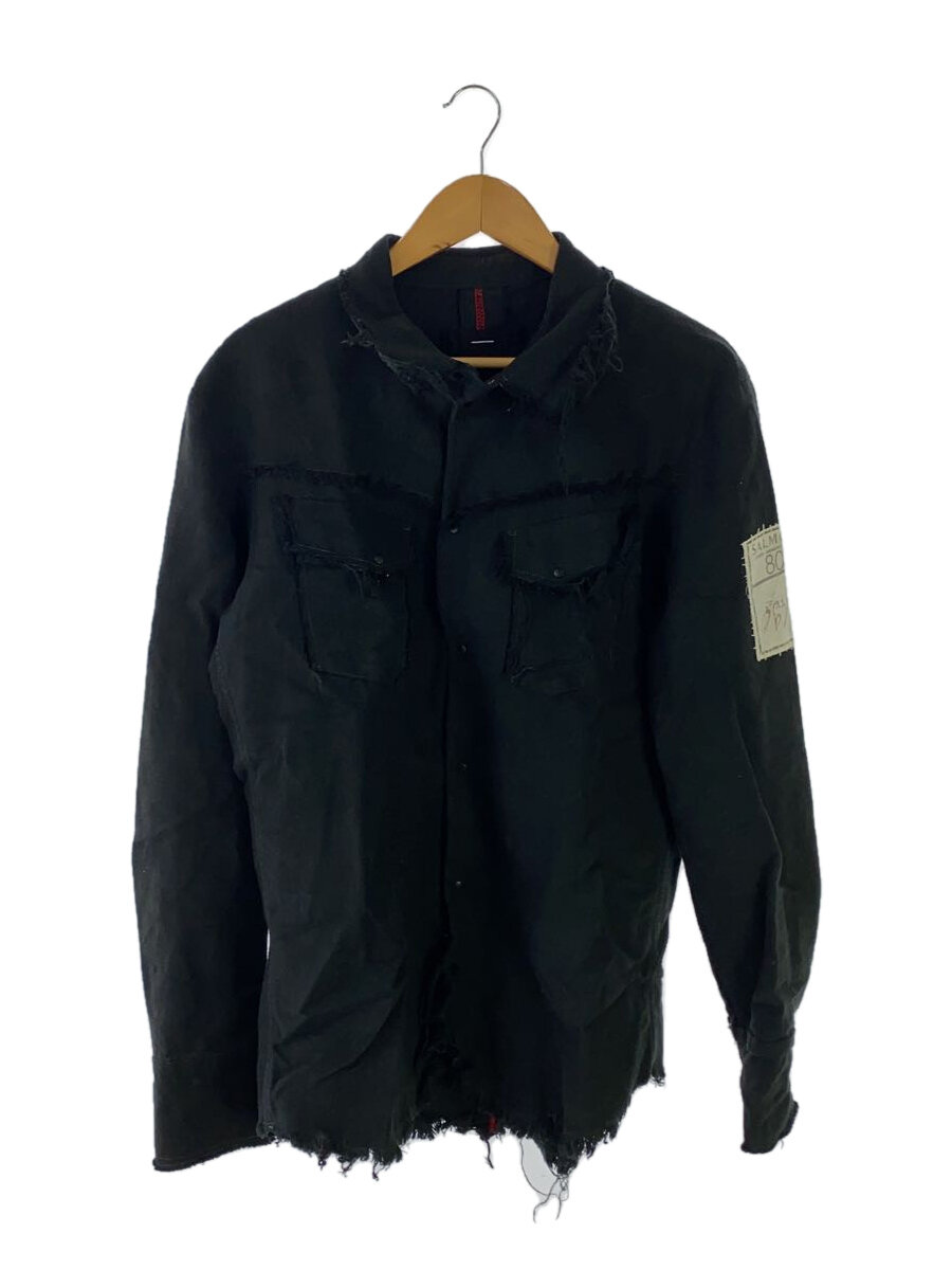 【中古】MINUS◆ジャケット/2/コットン/BLK【メンズウェア】