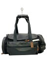 【中古】COACH◆ボストンバッグ_パンチング/レザー/BLK/無地【バッグ】