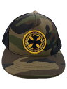 【中古】CHROME HEARTS◆キャップ/--/ポリエステル/KHK/カモフラ/メンズ【服飾雑貨他】