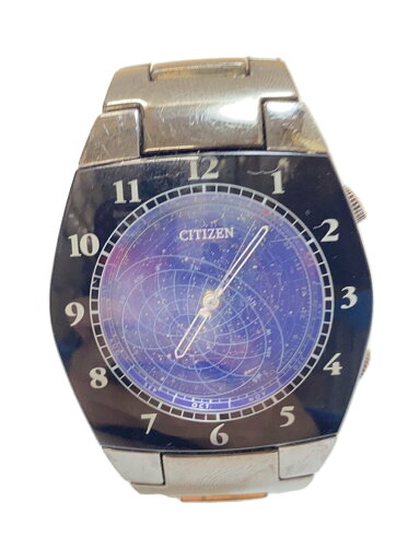 【中古】CITIZEN◆クォーツ腕時計/アナログ/ステンレス/BLU/4393-T002528【服飾雑貨他】 【中古】CITIZEN◆クォーツ腕時計/アナログ/ステンレス/BLU/4393-T002528【服飾雑貨他】
