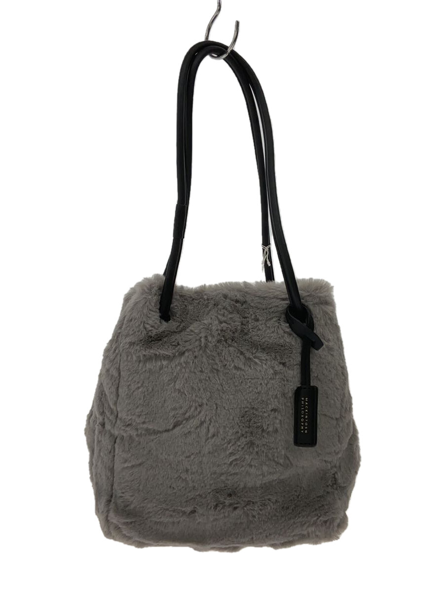 【中古】MACKINTOSH PHILOSOPHY◆ハンドバッグ/--/GRY/h5101-607-06【バッグ】