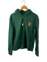 【中古】POLO RALPH LAUREN◆カーディガン(薄手)/L/コットン/GRN【メンズウェア】