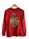 【中古】Yu-Gi-On/長袖Tシャツ/L/コットン/RED/プリント【メンズウェア】(4)