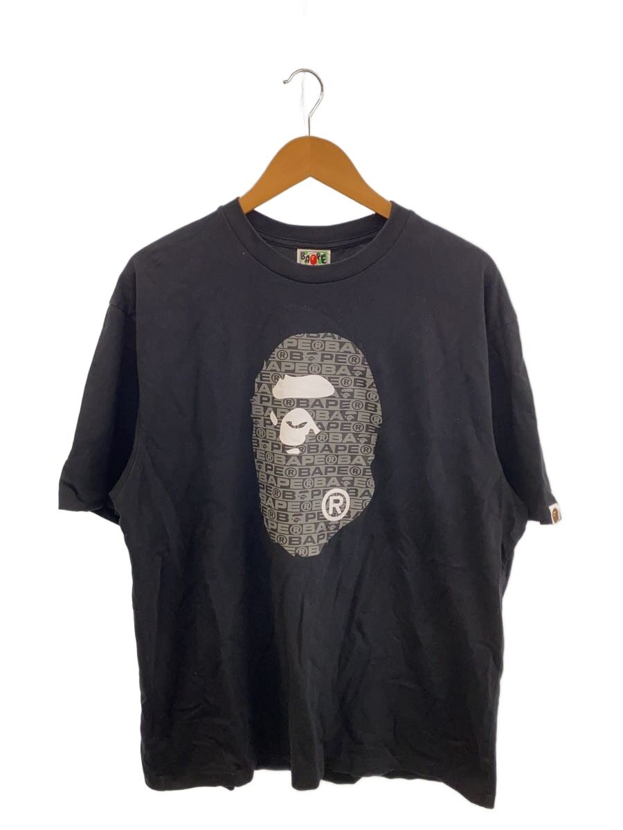 【中古】A BATHING APE◆アベイシングエイプ/Tシャツ/L/--/BLK/001tek801322m【メンズウェア】
