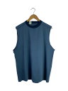 【中古】N.HOOLYWOOD◆タンクトップ/36/ナイロン/BLU/9231-CS53-007【メンズウェア】