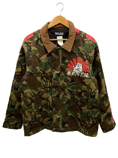 【中古】GALFY◆中綿キルティングジャケット/平和一番/L/コットン/マルチカラー/カモフラ/184003【メンズウェア】 【中古】GALFY◆中綿キルティングジャケット/平和一番/L/コットン/マルチカラー/カモフラ/184003【メンズウェア】