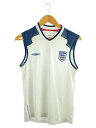 【中古】UMBRO◆タンクトップ/--/ポリエステル/WHT【メンズウェア】