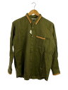 【中古】LITTLEBIG◆長袖シャツ/2/コットン/KHK/無地【メンズウェア】(4)