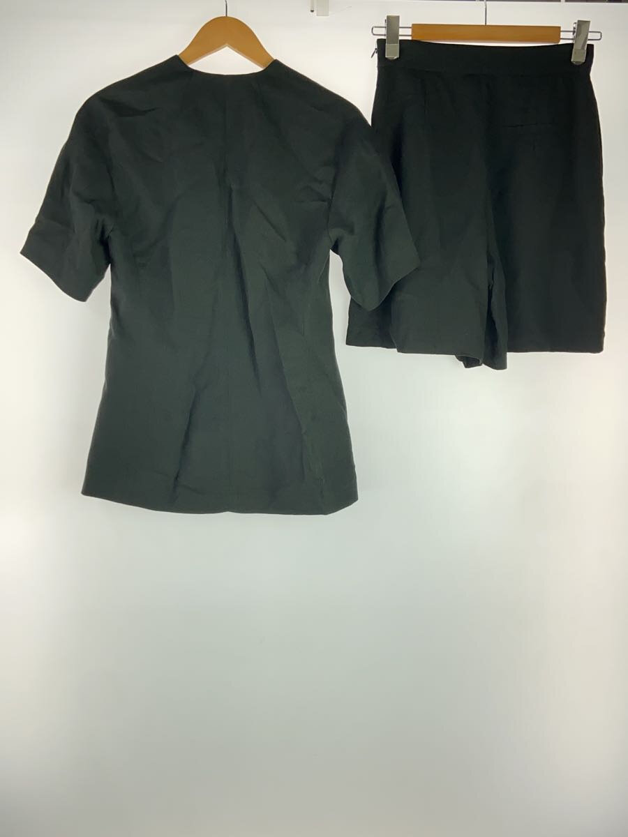 【中古】BALLSEY◆コードレーン ハーフスリーブ/セットアップ/36/レーヨン/BLK/11074207534【レディースウェア】