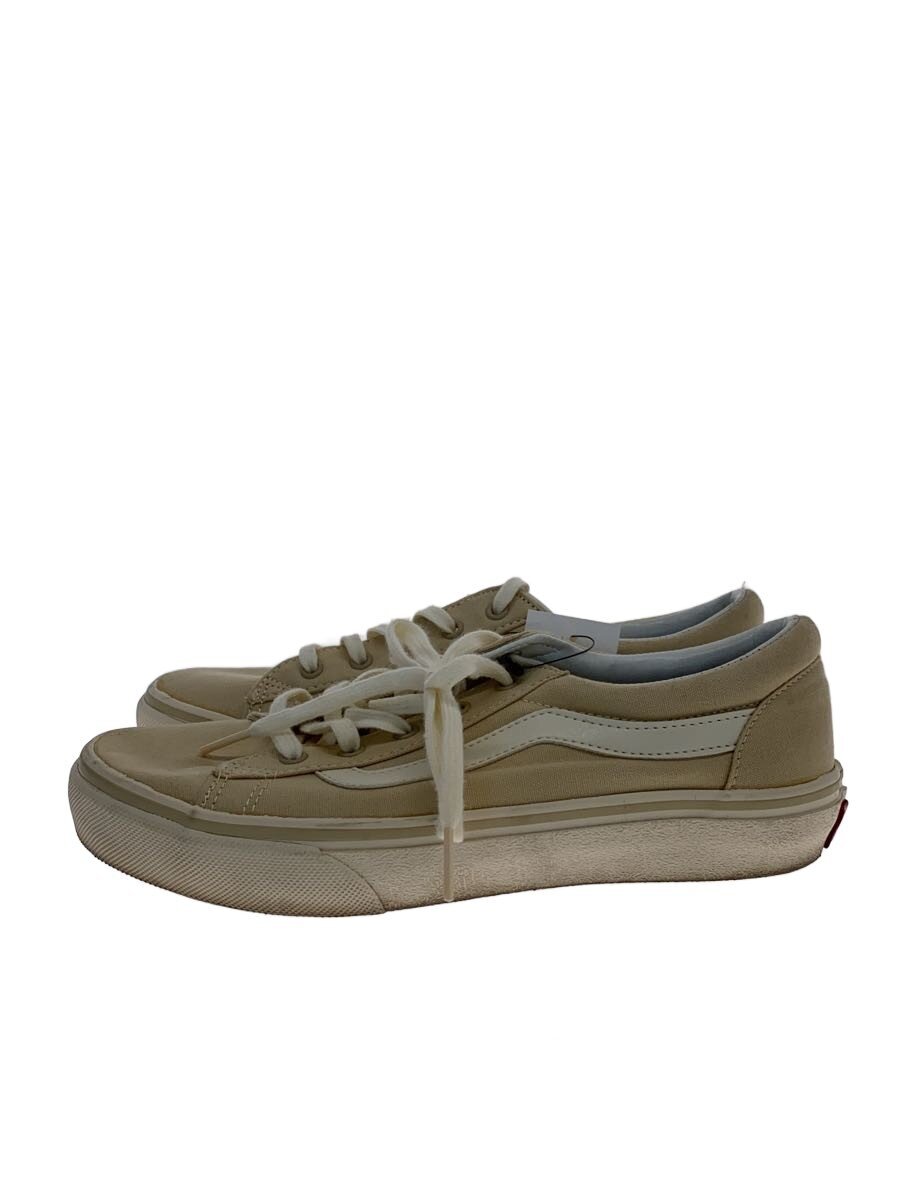 VANS - 【中古】VANS◆ローカットスニーカー/24cm/BEG/キャンバス/V359CL+【シューズ】