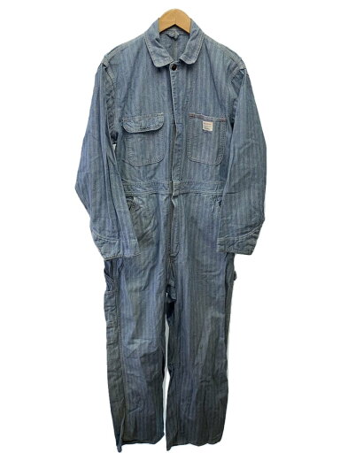 【中古】BIGMAC◆オールインワン/40/デニム/IDG【メンズウェア】 【中古】BIGMAC◆オールインワン/40/デニム/IDG【メンズウェア】
