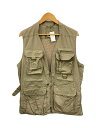 【中古】Cabela’s◆ベスト/M/コットン/BEG/902478【メンズウェア】