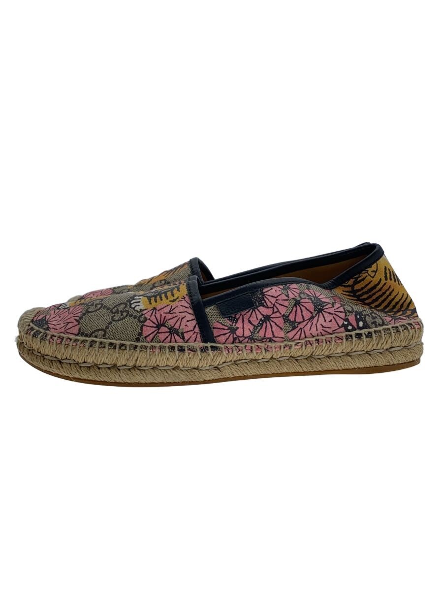 GUCCI◆内ロゴ欠損/GG Monogram BengalEspadrilles/39/PVC/454702