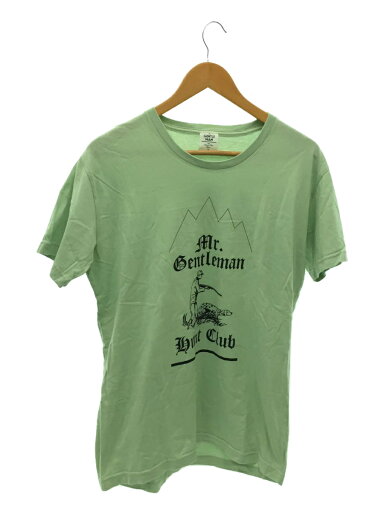 【中古】Mr.GENTLEMAN◆Tシャツ/M/コットン/グリーン【メンズウェア】 【中古】Mr.GENTLEMAN◆Tシャツ/M/コットン/グリーン【メンズウェア】