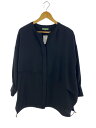 【中古】長袖ブラウス/S/ポリエステル/BLK/無地/OWAUNO-22AW-BL01//【レディースウェア】(4)