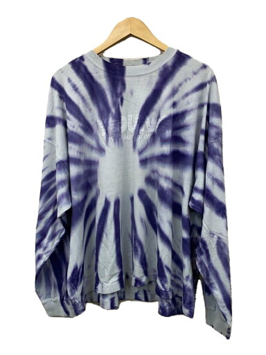【中古】DAIRIKU◆YOUNG Tie-dye Tee/長袖Tシャツ/one/コットン/PUP/総柄/21AW C-6【メンズウェア】 【中古】DAIRIKU◆YOUNG Tie-dye Tee/長袖Tシャツ/one/コットン/PUP/総柄/21AW C-6【メンズウェア】