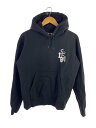 【中古】WIND AND SEA◆パーカー/S/コットン/BLK/WDS-MTXIX【メンズウェア】