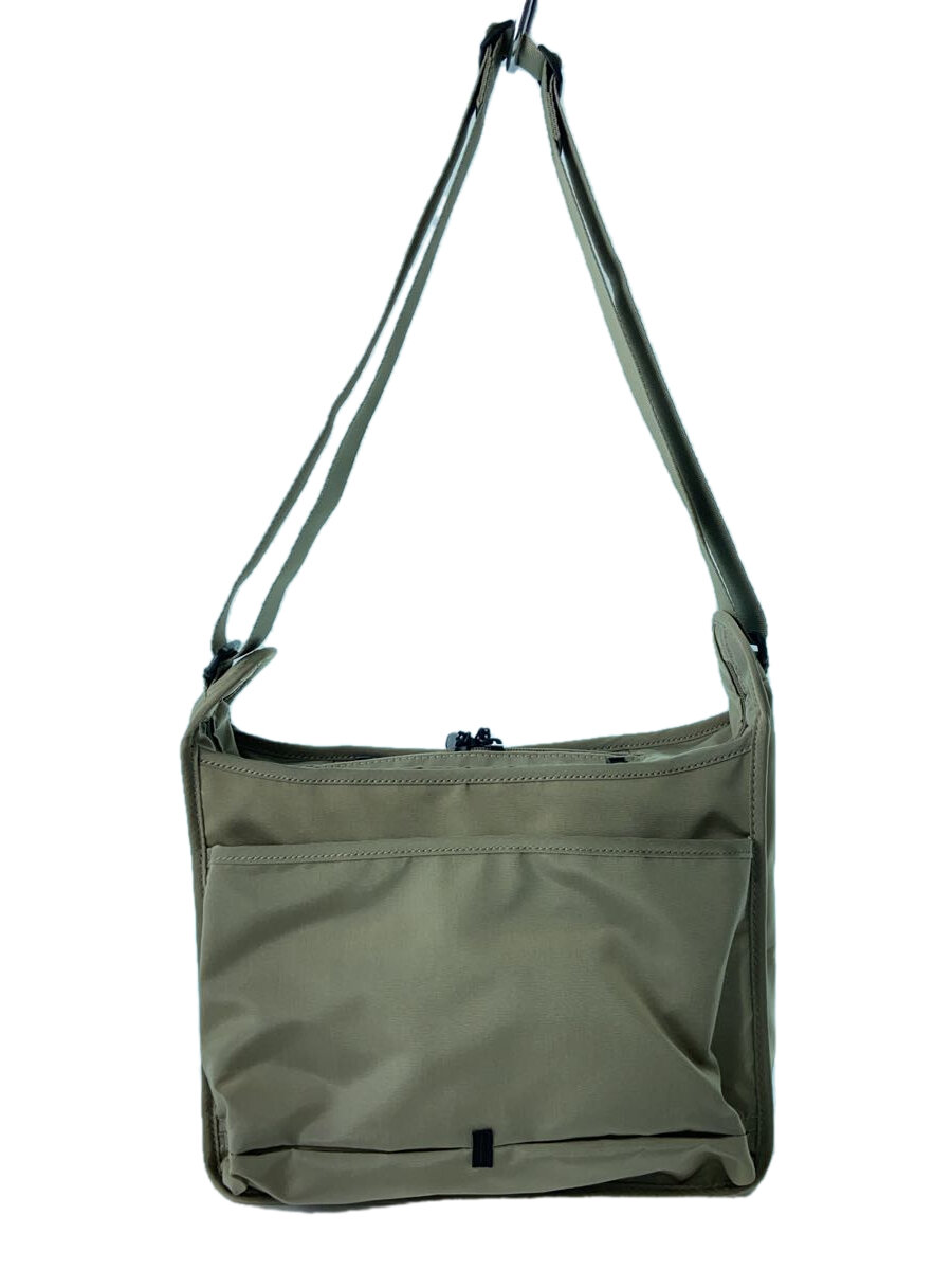 【中古】SAMSONITE◆ショルダーバッグ/ナイロン/BEG【バッグ】