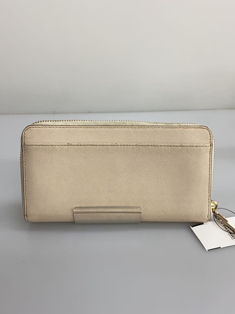 【中古】kate spade new york◆長財布/フェイクレザー/CRM/レディース/PWRU6073【服...
