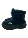 【中古】THE NORTH FACE◆Nuptse Bootie Wool IV/ブーツ/25cm/BLK/ウール/NF51879【シューズ】