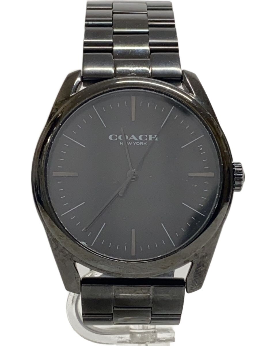 【ブランド】COACH 【ブランドカナ】コーチ 【型番】 【程度】B 【サイズ】 【メインカラー】ブラック 【素材・生地】その他 【キーワード】　　 2026/01/11 セカンドストリート西大津店【2062】【中古】COACH◆クォーツ腕時計/アナログ/-- ブランド COACH 型番 カラー ブラック 柄 素材・生地 その他>色・素材について サイズ >サイズ表示について 実寸（cm） 【腕時計】 ケース縦：4.5 / ケース横：4.8 / 文字盤縦：3.5 / 文字盤横：3.5 / ケースの厚さ：1 / バンド幅：2 / 手首周り：16.5 【その他】 その他サイズ：/ 商品は　セカンドストリート西大津店の店頭にて販売しております。商品に関するお問合わせは、お電話(TEL:077-526-8177)にて、問合わせ番号：2320626653359をお伝えください。 配送方法やお支払い方法に関するお問い合わせは、サポートセンターまでご連絡をお願いします。 ※お電話の対応は営業時間内のみとなります。お問い合わせフォームでお問い合わせの際はご注文番号をご記入下さい